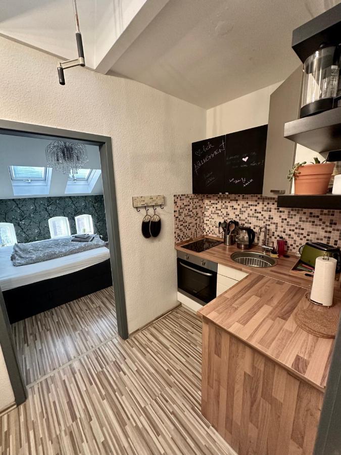 Apartment Zum Gruenen Hirsch Inkl. Parkplatz Erfurt Eksteriør billede