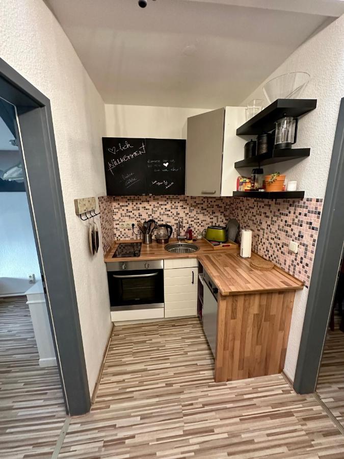 Apartment Zum Gruenen Hirsch Inkl. Parkplatz Erfurt Eksteriør billede